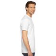thumbnail image 3 of American Apparel T-Shirt en Jersey Fin, 2TG, Blanc, 3 of 3