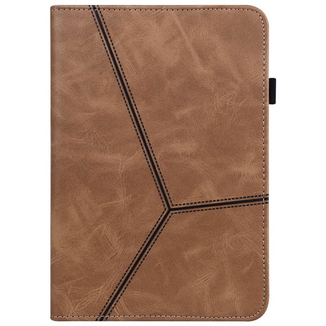 For Amazon Fire Max 11 2023 Case Folding Stand Smart Stand PU Leather Tablet Cover for Fire Max 11 Inch Fire Max 11 Tablet Case brown-business For Fire Max 11 2023