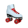thumbnail image 4 of Epic Patins à Roulettes Quadruples Classiques Blancs et Rouges, 4 of 5