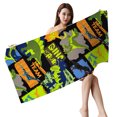 thumbnail image 2 of Sandproof Beach Blanket Lightweight Microfiber Beach Towel Super Lightweight Colorful Bath Towel Sandproof Beach Blanket Multi-Purpose Towel for Travel Swimming Pool Sand Towel Beach Towel, 2 of 4