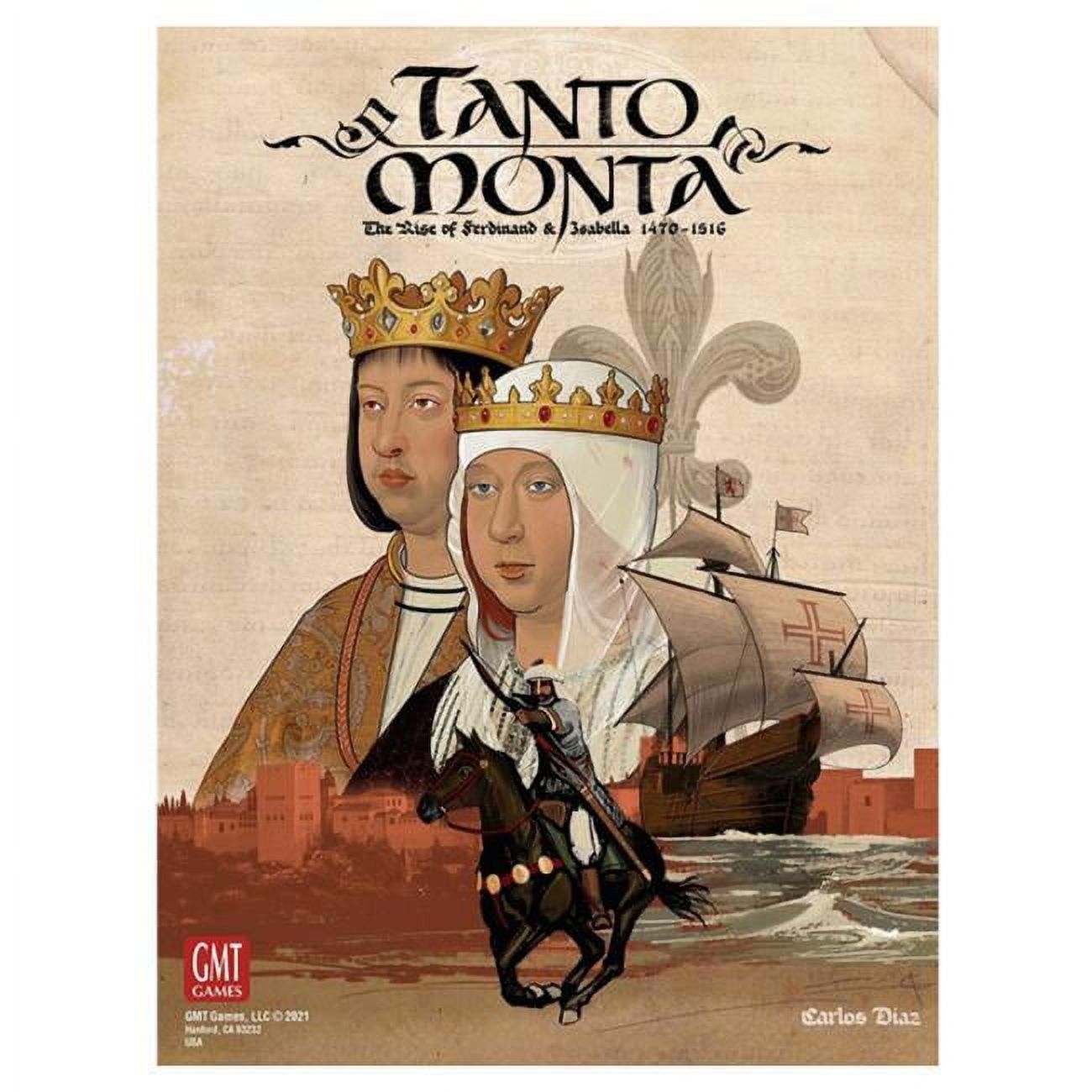 GMT GMT2 Jeux 307 Tanto Monta Jeu de Plateau