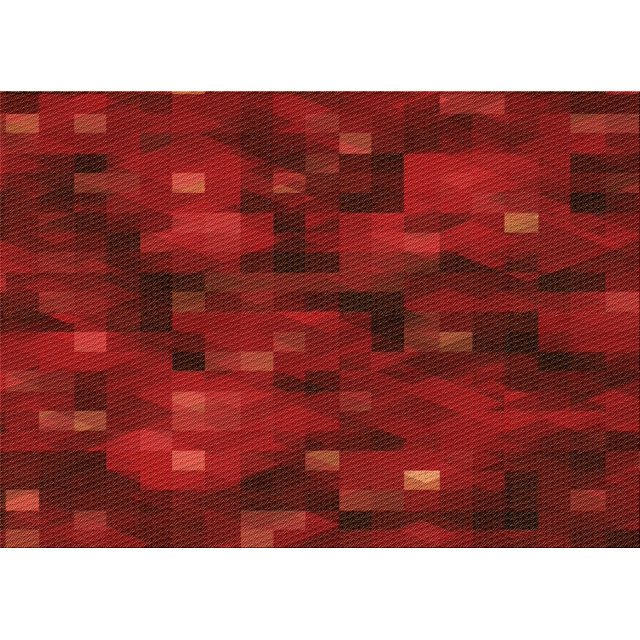 Ahgly Company Tapis Rectangulaire Lavable en Machine Intérieur Transitionnel Rouge Tomate, 3 Pieds x 5 Pieds