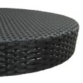 thumbnail image 5 of vidaXL 5 Piece Garden Bar Set with Cushions Poly Rattan Black, 5 of 5