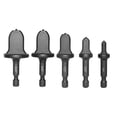 thumbnail image 2 of Swaging Tool Drill Bit Set 5 Flare Expanders Or 6 Pipe Expanders 1/4-Inch Hex Shank HVAC Tool Copper Pipe Bits, 2 of 5