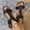 Black, variant on Gspmoly Womens Sandal Slides, Women's Fashion Casual Belt Buckle Spring And Summer New Flat Hollow Sandals Shower Slides Black 36