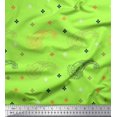 thumbnail image 1 of Soimoi Rayon Fabric Paisley & Jamdani Printed Fabric 1 Yard 56 Inch Wide, 1 of 2