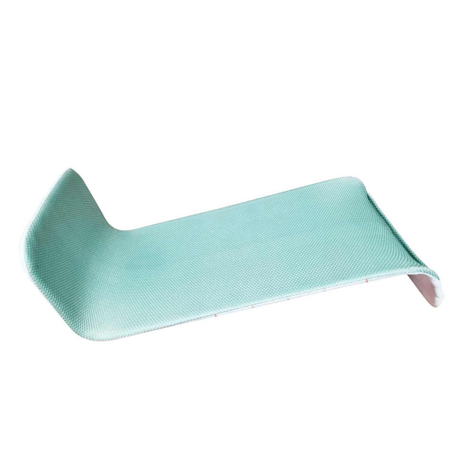 Le Coin de Bain Réversible Hopscotch Lane - Siège de Bain pour Bébé en Maille Blanc & Vert, Unisexe, pour les Bébés de 3 à 6 Mois