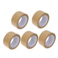 thumbnail image 3 of CIMAXIC 5Pcs Kraft Paper Tapes for Mailing and Packaging Cold Weather Effective Brown 50mm 25m Long, 3 of 6