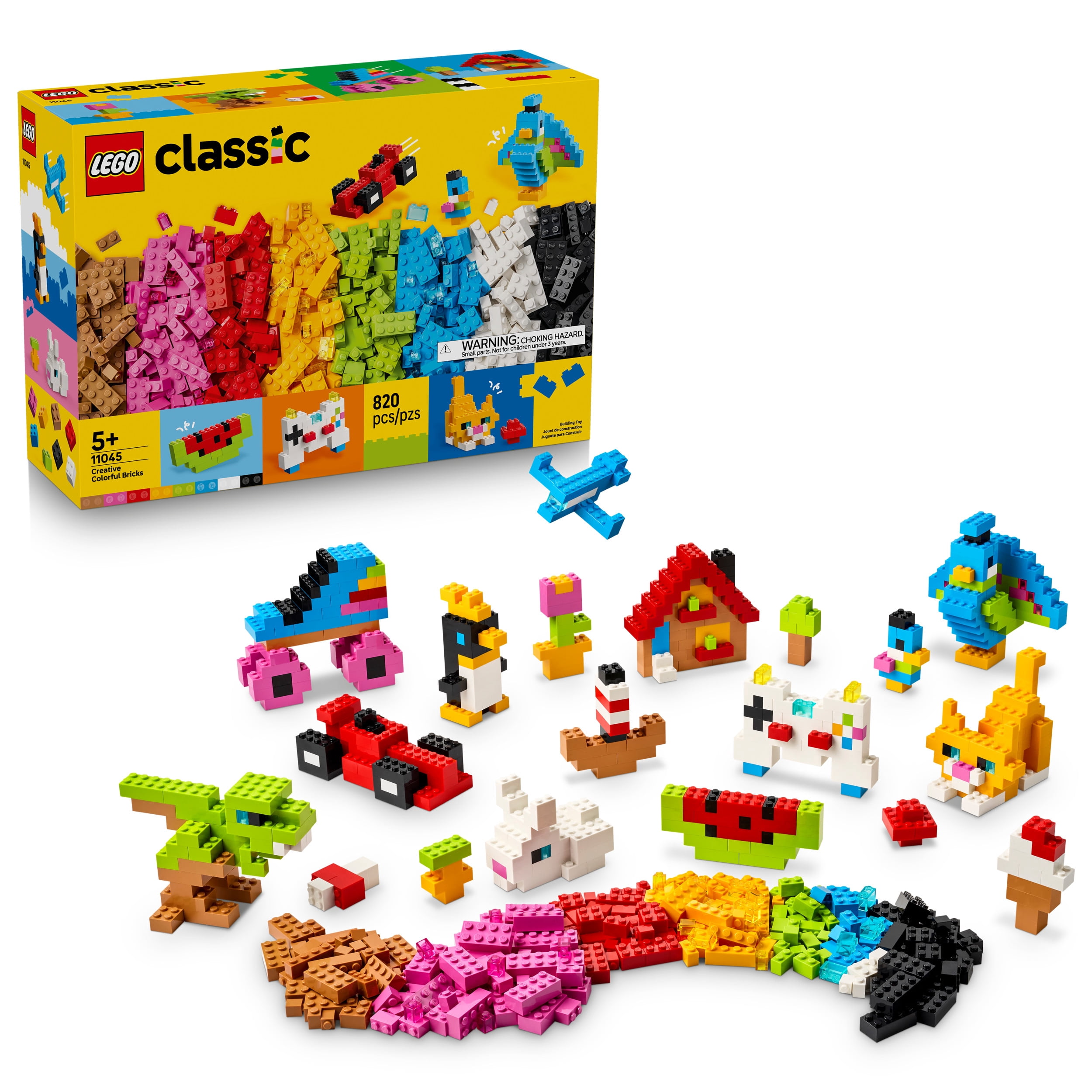 LEGO Classic Les briques créatives colorées, Jouet de construction 11045