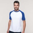 thumbnail image 2 of Kariban T-Shirt de Baseball à Manches Courtes pour Hommes, 2 of 2