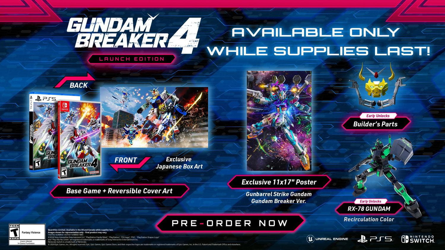Jeu vidéo Gundam Breaker 4 pour (Nintendo Switch)