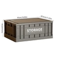 thumbnail image 3 of Dvruxg Storage Bins with Lids, Totes for Storage Stackable Collapsible Storage Bins for Garage, Camping, Outdoor, and Organization with Wheels and Totes, 3 of 5