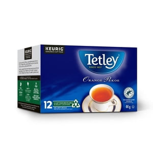 Tetley Pods K-Cup® de Pekoe orange