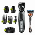 thumbnail image 1 of Braun tondeuse à barbe et cheveux BT7240 Noir/gris, 1 of 8