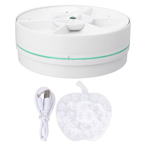 Home portatif Mini Lave-vaisselle Petite installation laveuse les fruits et légumes sans fil Lave-linge vert