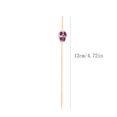 thumbnail image 3 of Cqxid Wine Rack Decoration Under $5 50pc Bamboo Pick Buffet Fruit Fork Party Dessert Stick Cocktail Skewer, 3 of 8