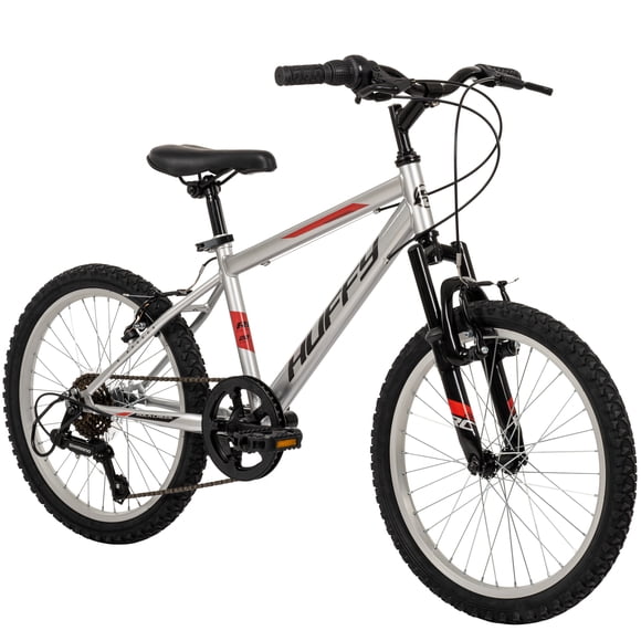 Huffy Rock Creek 20-inch Boys’ 6-speed Mountain Bike, Grey