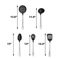thumbnail image 4 of Mainstays 5 Piece Kitchen Utensil Set Stainless Steel and Nylon, 4 of 7