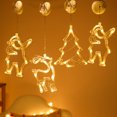 thumbnail image 2 of Yeacher Guirlande Lumineuse Suspendue à DEL, Lampe Rideau, Modes de Luminosité Constants avec Motif d'Orignal IP42, 2 of 8