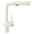 thumbnail image 1 of Linus Low Arc Pull-Out Dual-Spray Kitchen Faucet - White, 1 of 5