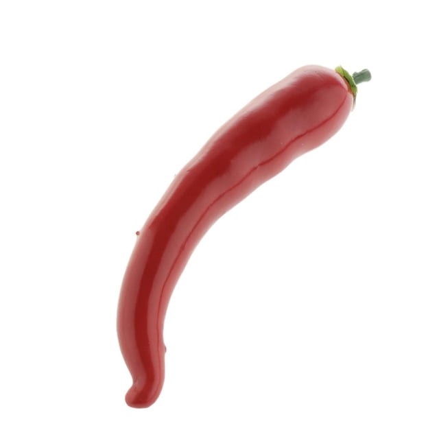 Abbracc Légumes Alimentaires Décoratifs P. Piment pour Enfants, Tel Que Décrit Piment Rouge