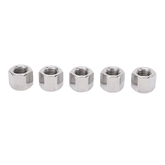 "Premium 5-Pack M16 Hex Coupling Nuts - 304 Stainless Steel, Corrosion-Resistant & Durable for Secure Threaded Connections"
(Character count: 118)
Alternative option:
"Industrial-Grade M16