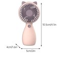 thumbnail image 2 of Dvkptbk Portable Fan Small Fan Handheld Portable Rechargeable Mini Student Handheld Dormitory Class Fan, 2 of 6