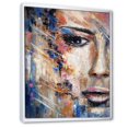 thumbnail image 2 of Designart Portrait d'une jeune femme IV ART MURAL À CADRE FLOTTÉ, 2 of 4