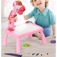 thumbnail image 4 of Aofa Educational Projection Drawing Board Animal Design Funny Giraffe Projection Doddle Drawing Desk for School, 4 of 8