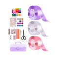 thumbnail image 2 of simhoa Blow Bubbles Double Sided Tape Sensory Toy Traceless Multipurpose Mounting Tape Sticky Tape for Adults Classroom DIY Craft Pinch Toy Making 3 Rolls w Full Tools, 2 of 8