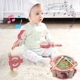 thumbnail image 1 of KTTECTOA Musical Toy Set Hand Pat Drum Rattle Trumpet Early Learning Percussion Instrument for Infants Safe ABS Plastic Newborn Gift for Boys and Girls Clearance Cute Stuff Canada Days, 1 of 6