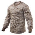 thumbnail image 2 of Rothco Long Sleeve Digital Camo T-Shirts - Desert Digital Camo, 2X-Large, 2 of 2