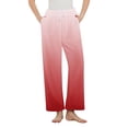thumbnail image 2 of Pisexur Pantalon de Pyjama pour Femmes Doux Confortable Bas de Détente et de Nuit pour Femmes Rouge #01,m, 2 of 8
