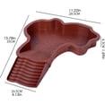 thumbnail image 3 of EGNMCR Tools&Home Improvement Water Bowl For Turtless Reptiles Water Bowl Turtless Water Bowl For Turtless Can Be Disassembled And Assembled Turtle bath basin, 3 of 7