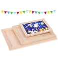 thumbnail image 4 of Photo Frame Wooden Decorative Artwork Display Frame Picture Frame for Kids DIY, 4 of 8
