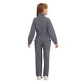thumbnail image 2 of Runhomal Combinaison de Vol à Fermeture Éclair pour Filles Enfants Combinaison Décontractée Gris 12, 2 of 6