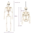 thumbnail image 3 of sdhkgrrt under $5 Halloween Skeleton, Halloween Skeleton Decoration Props,Life-Size Simulation Skeleton,Scary Holiday Scene Decor,Movable Joint Skeleton Figure,Halloween Party Supplies, 3 of 9