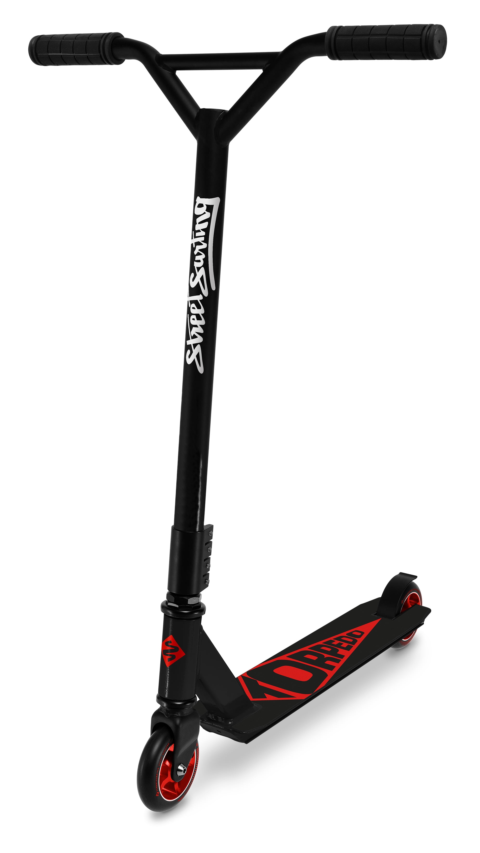 STRICTLY ストリクトリー　CAB10 167cm Street Surfing Stunt Kick Trick Scooter Torpedo Black Core Red