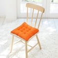 thumbnail image 4 of 45x45cm Soft Dining Chair Cushion, Double-Sided Padded Seat Cover with Non-Slip Fasteners, 4 of 5