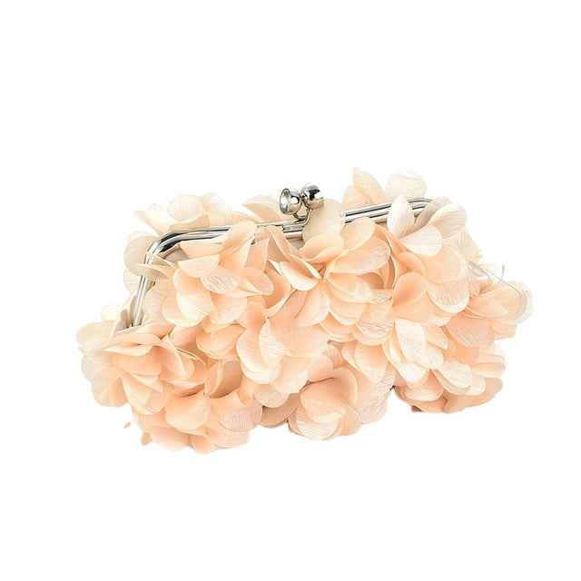 Wweixi Fashionable And Convenient Durable Handbag For Party And Wedding Lightweight Functional Handbags Stylish apricot 1