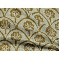 thumbnail image 5 of oneOone Rayon Beige Fabric Block Craft Projects Decor Fabric Printed By The Yard 56 Inch Wide-S0, 5 of 5