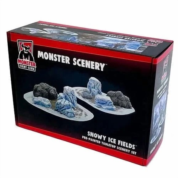 MONSTER SCENERY SNOWY ICE FIELDS New