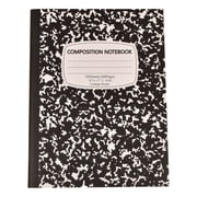 ZTTD Composition Notebook College Ruled 1 Pack, 200 Pages (100 Sheets), 9-3/4 x 7-1/2, Marble Composition Books Bulk, Notebooks for S-chool, Work, Office, Durable Comp Book, S-chool Supplies