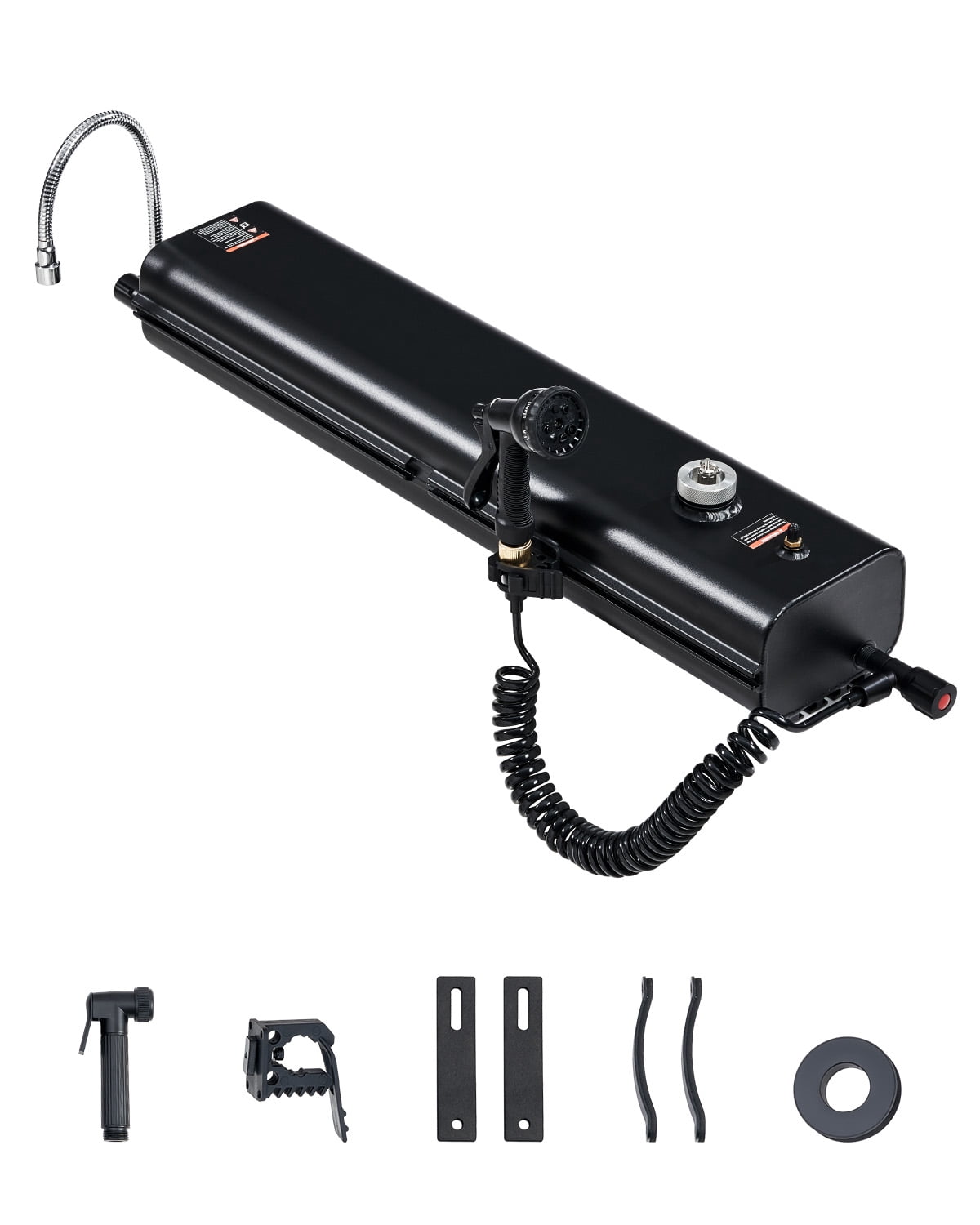 VEVOR 4 Gal Roof Rack Water Tank Portable Water Tank with Splash-Guard Panel