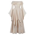 thumbnail image 2 of UPPADA Liquidation Robes d'Invitée de Mariage à Manches Évasées pour Femmes Robe de Cocktail Chic Robes de Bal d'Hiver Robes de Cocktail Formelles Femmes Robe d'Église, 2 of 6
