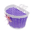 thumbnail image 1 of Kids Front Handlebar Bike Basket, Detachable, Strap, Bowknot, Cycling Riding Biking, Outdoor Sports ,, 1 of 7