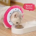 thumbnail image 3 of ORUYROP Adjustable Cat Cone Collar Soft, Cute Cat Recovery Collar, Cat Cones After Surgery for Kittens, 3 of 6