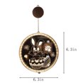 thumbnail image 3 of EGNMCR Room Decor, Home Decor, Wall Decor Easter Window Decoration Lights Battery Operated (Not Include) Easter Indoor Lights Window Hanging Decoration Lights Party Easter Gift Decorative lights, 3 of 7