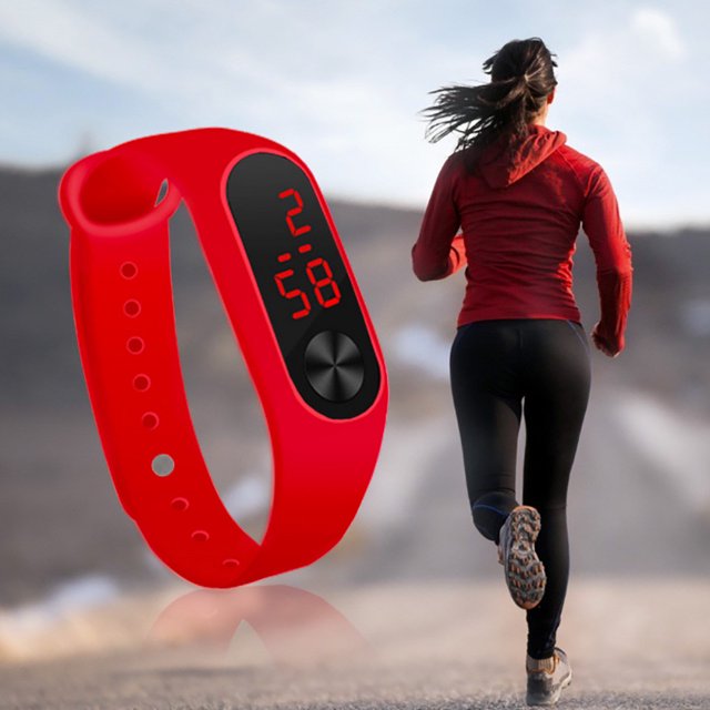 Up to 65% Off Hand Watch Led Sports Fashion Electronic Watch Necklace Rings Earring Jewelry on Clearance