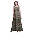 thumbnail image 1 of Bimba Robe de Soirée Sans Manches à Imprimé Floral pour Femme à Col Rond - Medium, 1 of 5